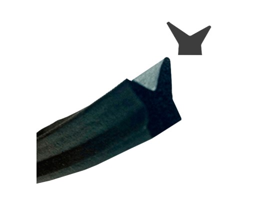 Vetus rubber profile for PZ, PM, PX and PW gates