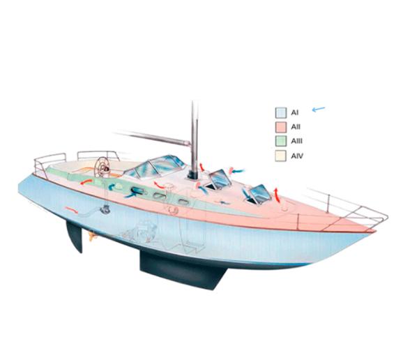 Vetus Portillo, aluminio lacado negro, incluye mosquitera