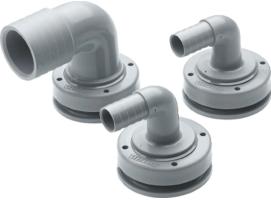 Vetus Racor en Ángulo Recto para Depósitos Flexibles