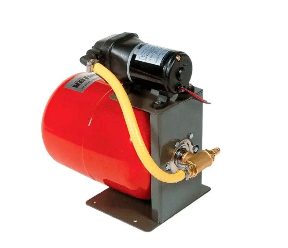 Vetus Sistema de Agua a Presión con interruptor 8 L