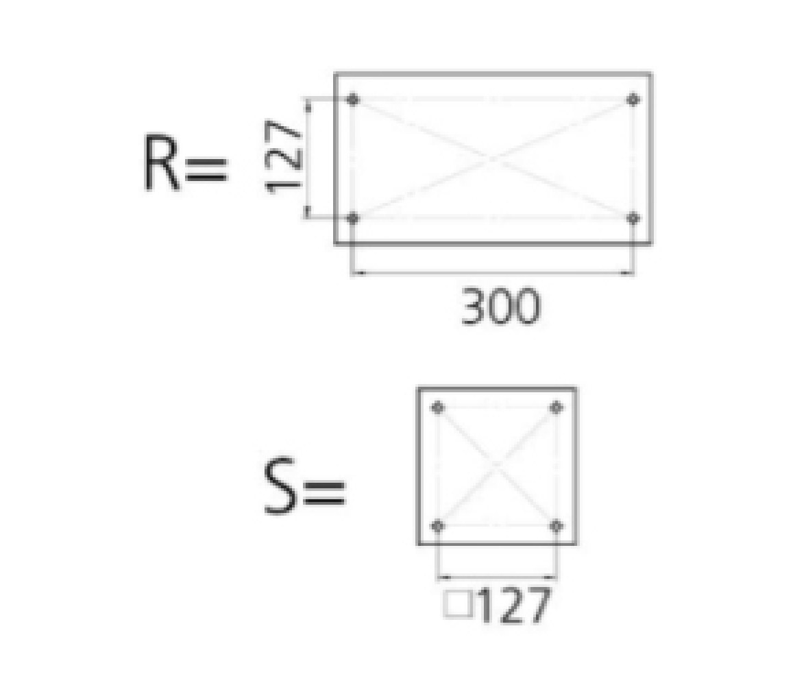 Vetus Soporte de Asiento Deslizante, Altura 150 mm