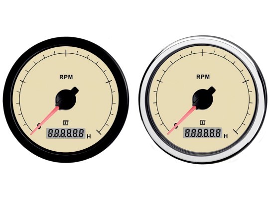 Vetus Tacometro Beige 0 - 5000 RPM