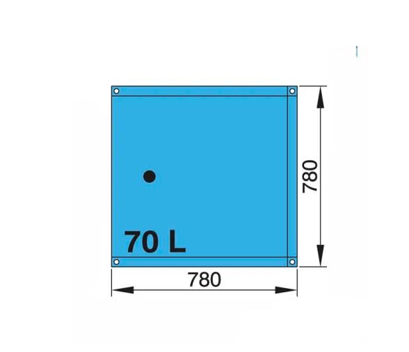 Vetus Tanque para Agua Potable Flexible de 55 a 220 L