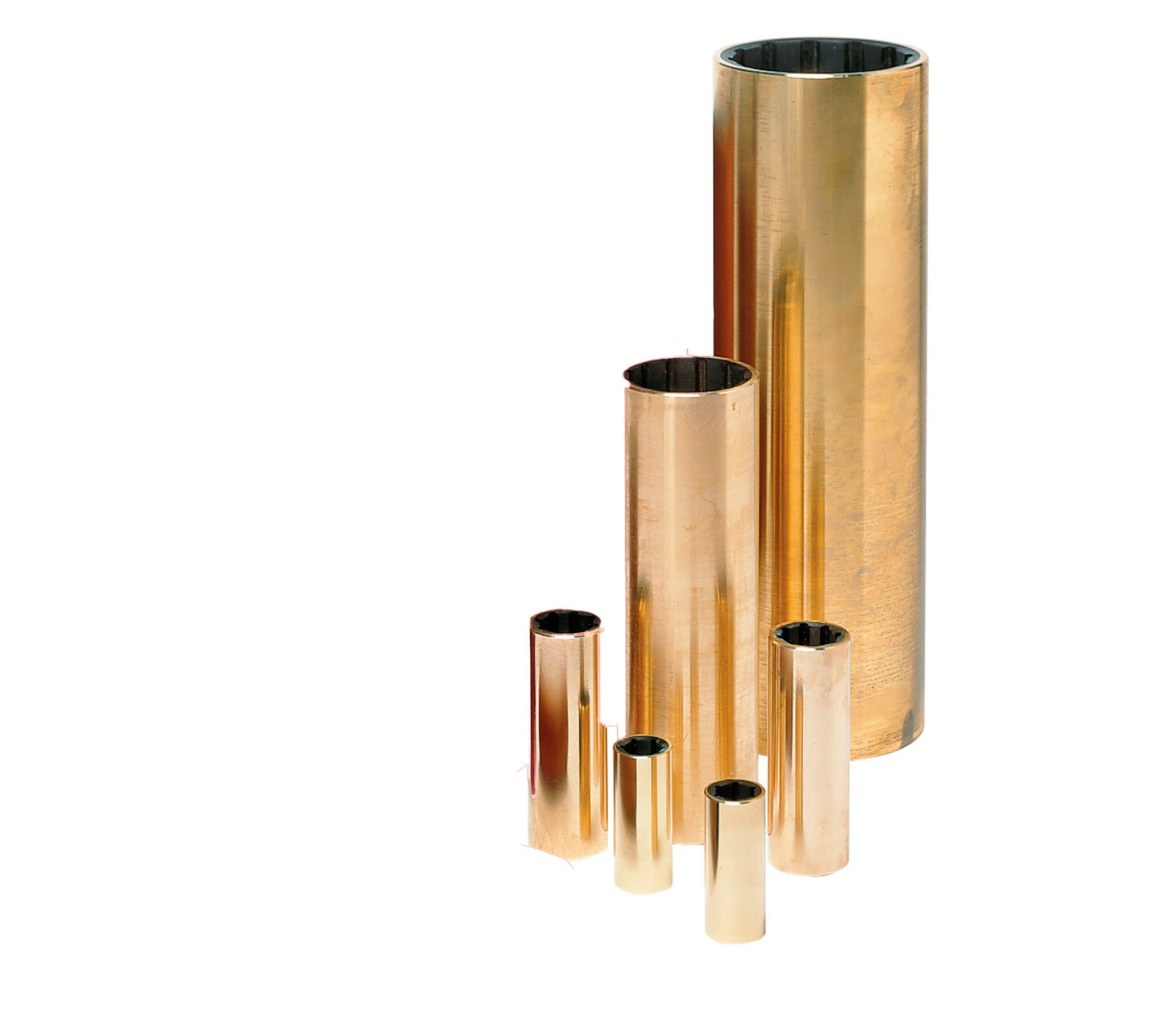 Vetus Cojinete Goma con Exterior Laton milimetros / pulgadas