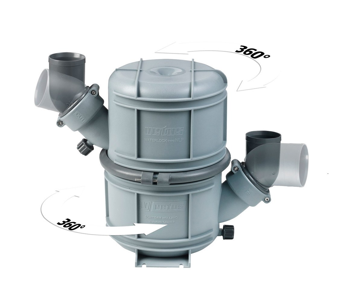 Vetus Double Chamber Collector Type NLP 4,5 Litres