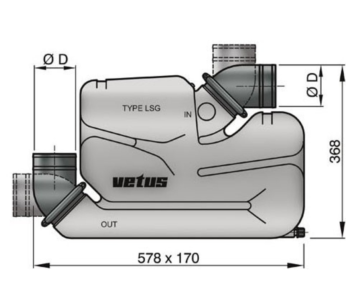 Vetus Colector Tipo LSG