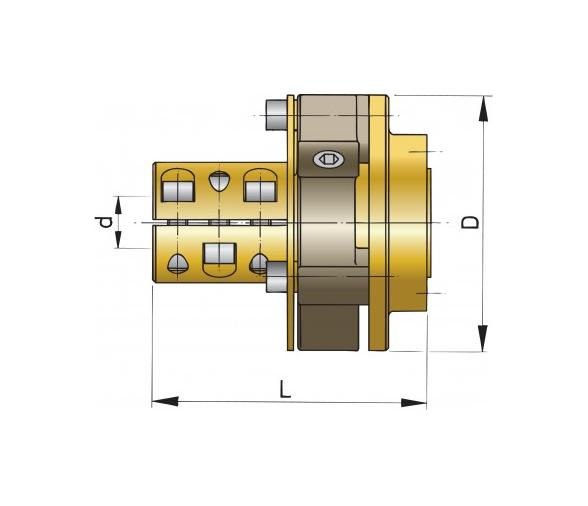 Vetus Conexion Flexible Tipo Bullflex