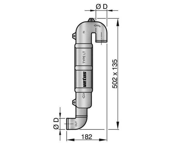 Vetus Cuello de Cisne Tipo WLOCKLT