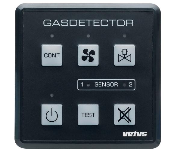 Vetus Panel Detector de Gas GD1000