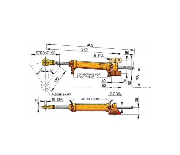Vetus Equipo Dirección Hidráulica