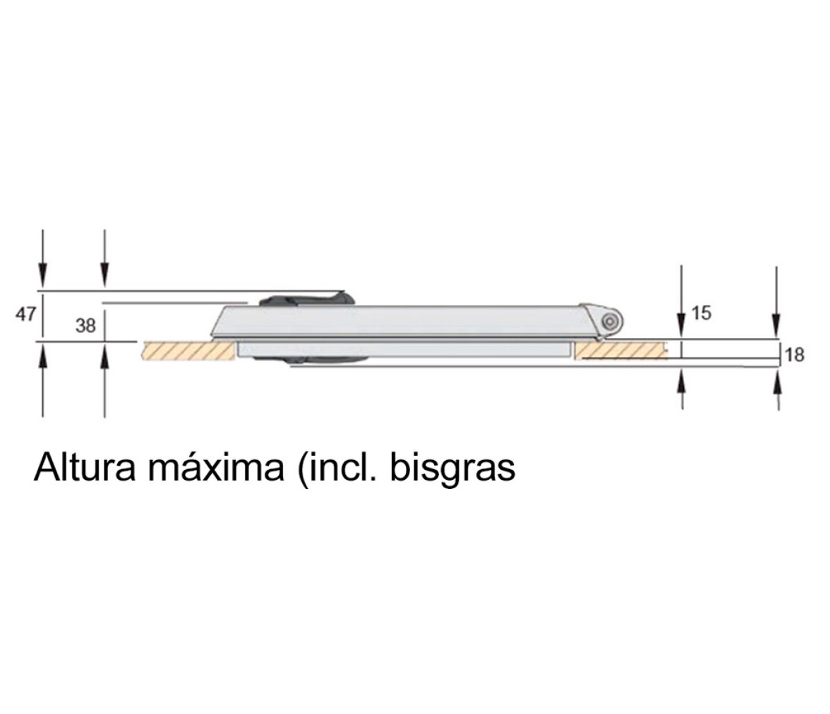 Vetus Escotilla de Escape Tipo MAGNUS