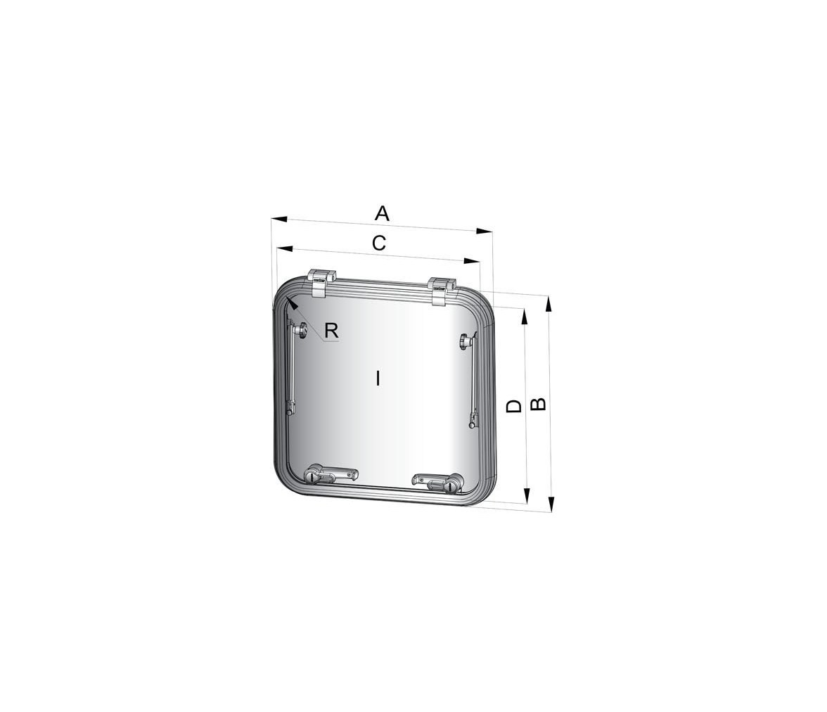 Vetus Escotilla de Ventilacion Tipo LIBERO