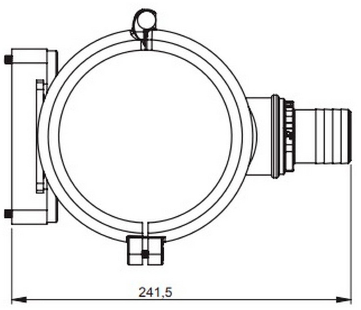 Vetus Filtro Agua de Refrigeración Tipo CWS