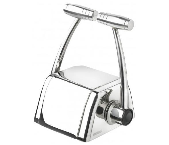 Vetus Mando 2 Palancas Montaje Superior Acero Inox