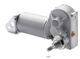 Vetus Motor windscreen wiper shaft 50mm End conical