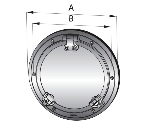 Vetus Portillo Acero Inoxidable Zona AI