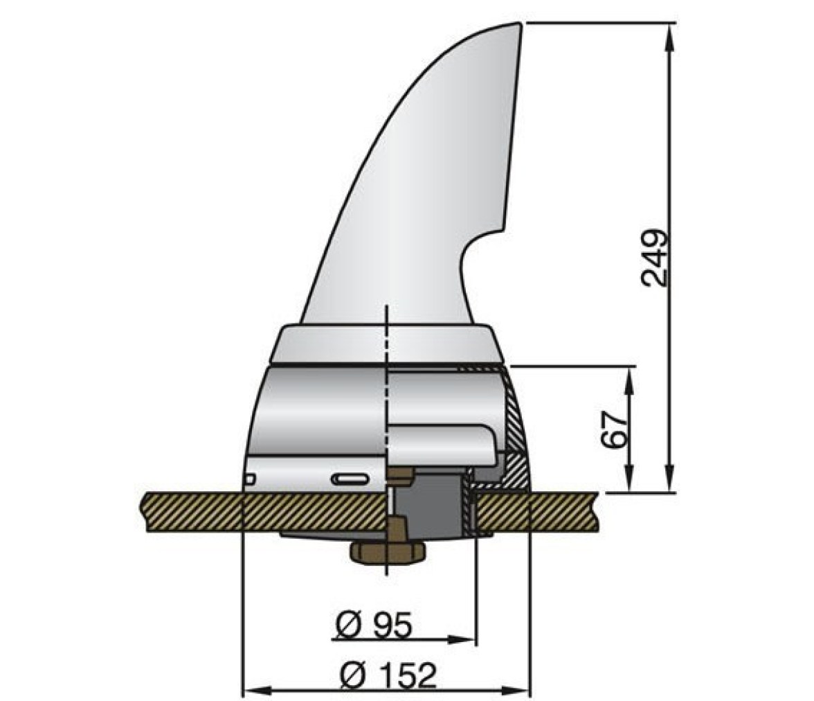 Vetus Separador de Agua Acero Inox 316