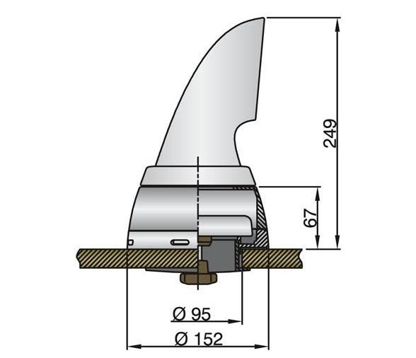 Vetus Separador de Agua Acero Inox 316