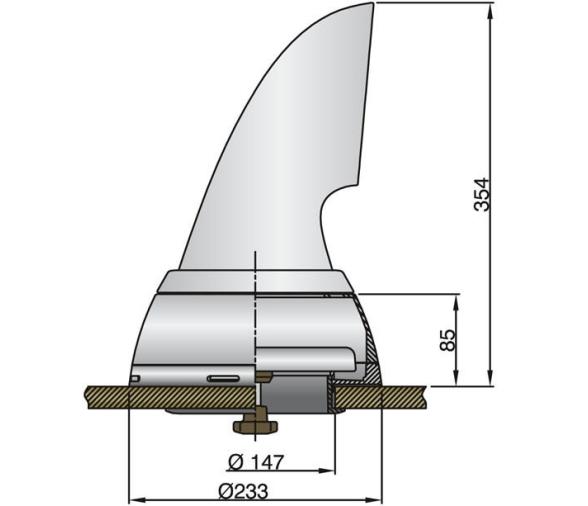 Vetus Separador de Agua Acero Inox 316