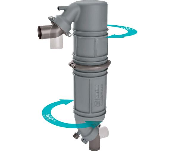 Vetus Silenciador Cuello Cisne 10 Litros