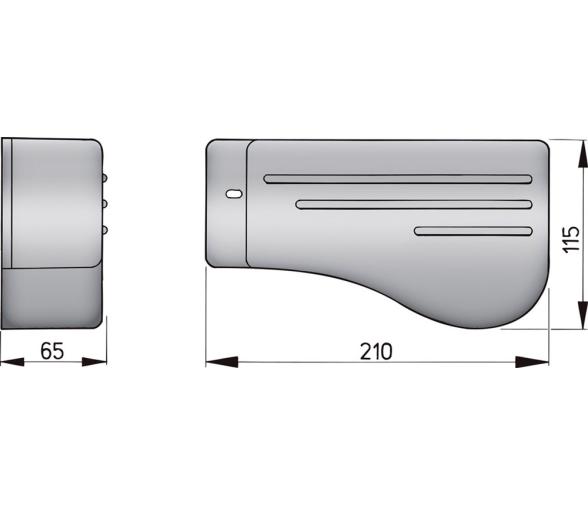 Vetus Tapa de Plastico Limpiaparabrisas