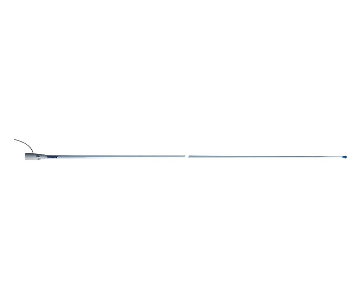 Antena VHF Glomex 3 dB, L 1,5 m, con 4,5 m de cable coaxial y conector PL259