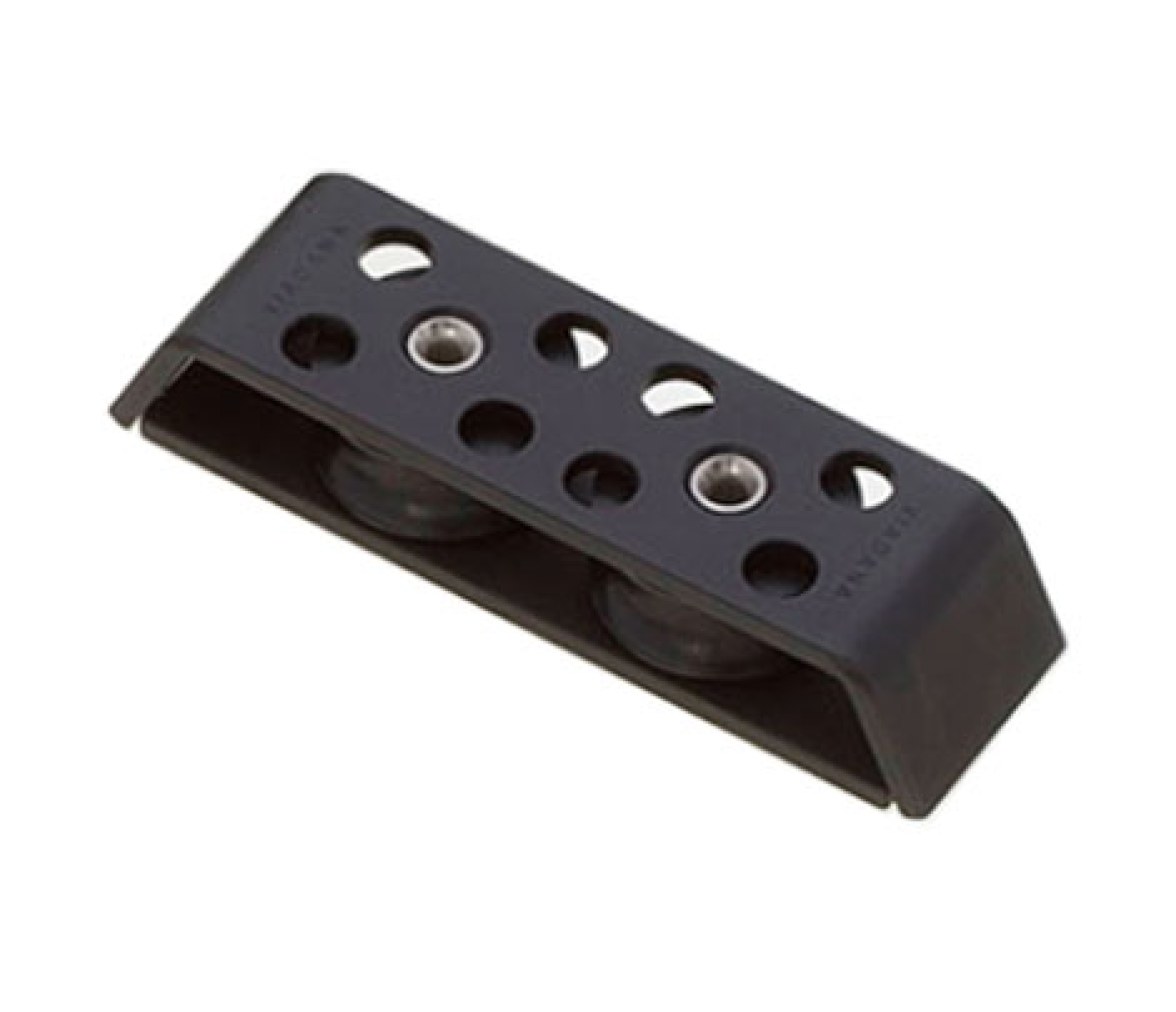 Viadana Caja de Poleas de Reenvio Doble 14mm