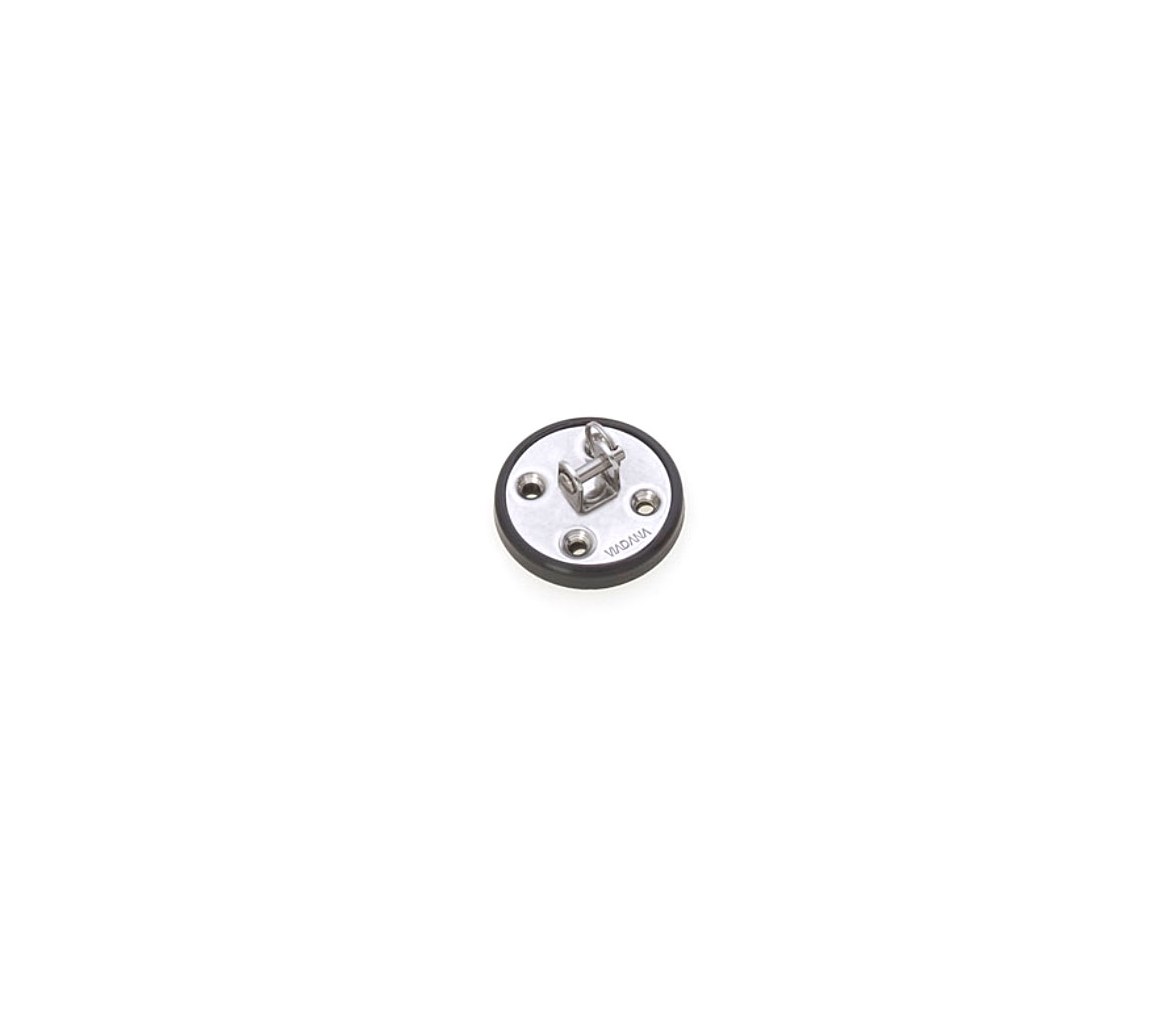 Viadana Inox Swivel Round Base