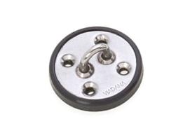 Viadana Platina Circular Inox con Base