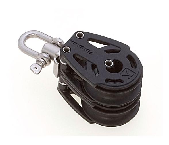 Viadana Polea Doble Universal Composite de Rodamientos 10mm