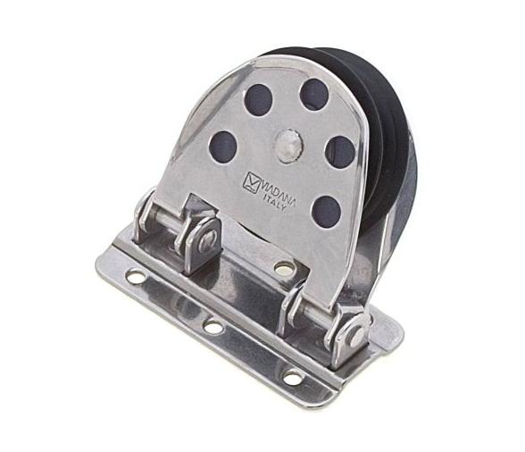 Viadana Polea Simple Basculante de Cable Metalico