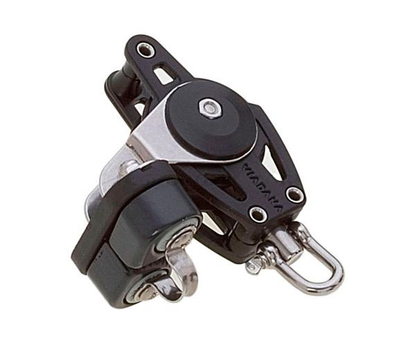 Viadana Polea Simple Mordaza Arraigo de Rodamientos 8 mm