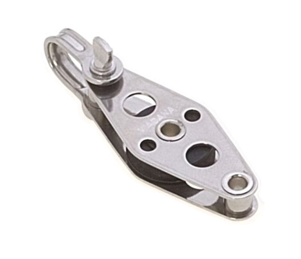 Viadana Polea Simple con Arraigo de Cable Metalico