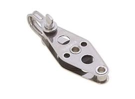 Viadana Polea Simple con Arraigo de Cable Metalico