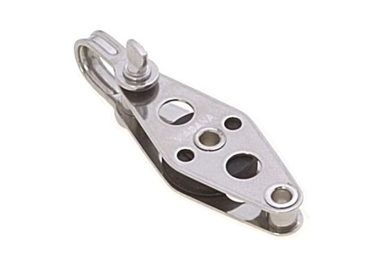 Viadana Polea Simple con Arraigo de Cable Metalico