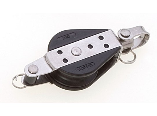 Viadana Single Swivel with Shackle and Becket Ball Bearing Block