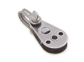 Viadana Polea Simple de Cable Metalico Roldana 25 mm