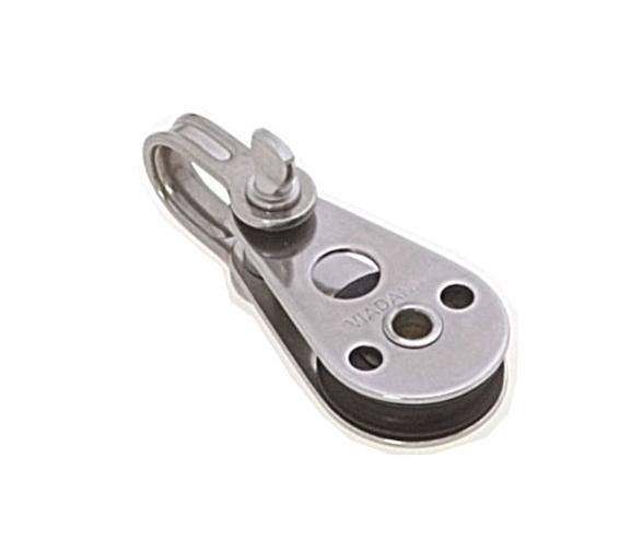 Viadana Polea Simple de Cable Metalico Roldana 25 mm