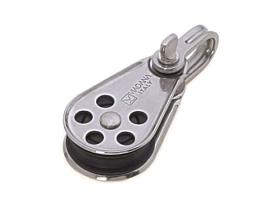 Viadana Polea Simple de Cable Metalico Roldana 34 mm