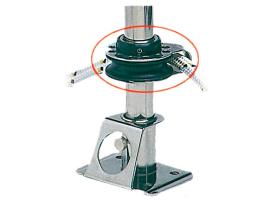 Viadana Polea Simple de Rodamientos para Candelero