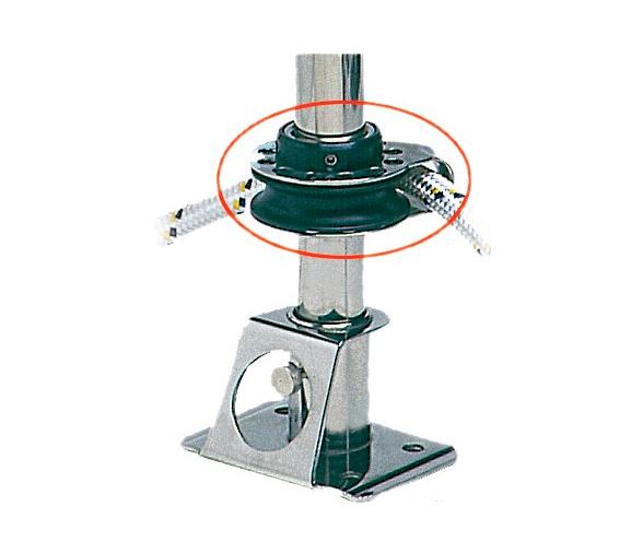 Viadana Polea Simple de Rodamientos para Candelero