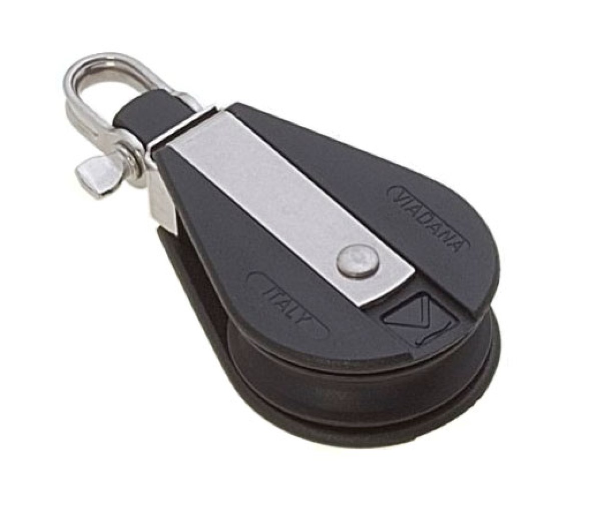 Viadana Polea Simple Giratoria Cable Metalico