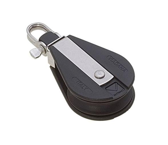 Viadana Polea Simple Giratoria Cable Metalico