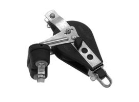 Viadana Polea Simple Carraca con Mordaza y Arraigo de Rodamientos