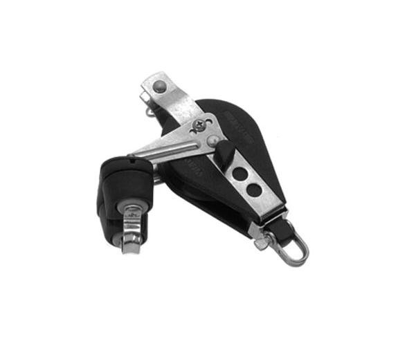 Viadana Polea Simple Carraca con Mordaza y Arraigo de Rodamientos