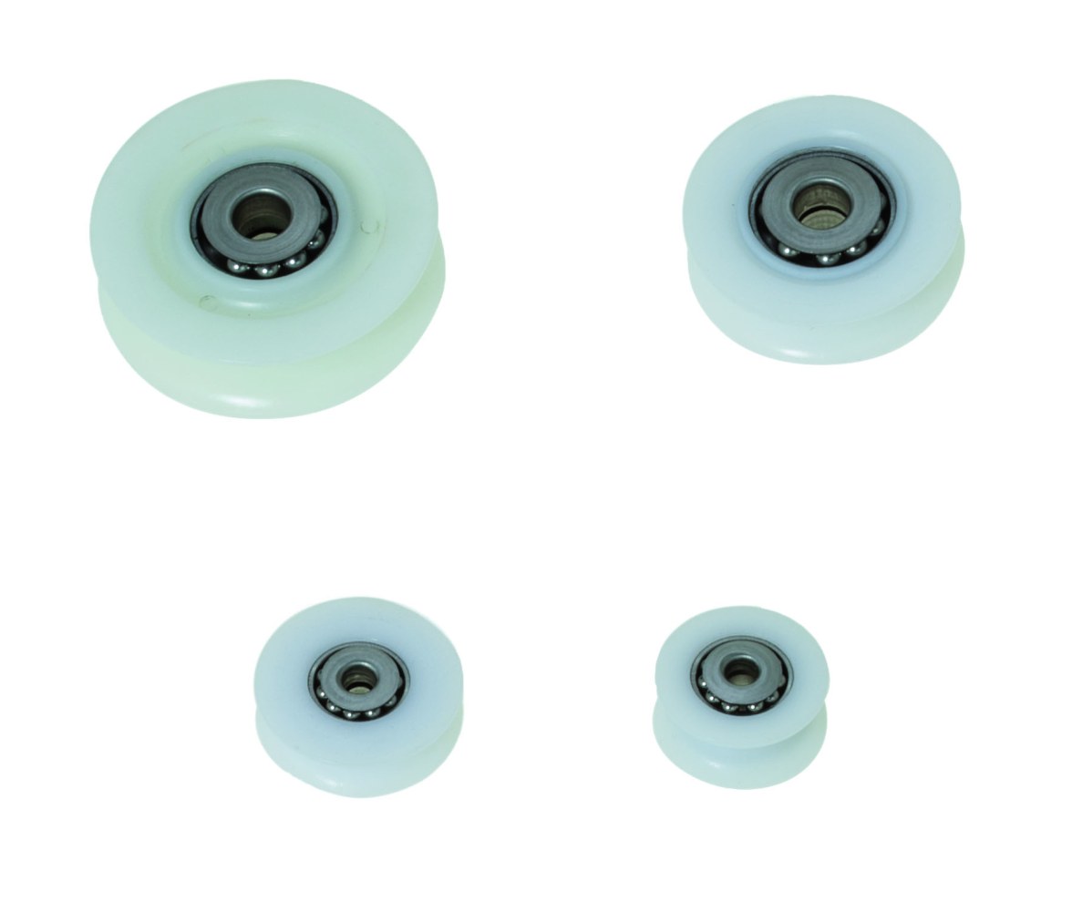 Viadana White Sheaves with Stainless Steel Bearings