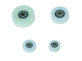 Viadana White Sheaves with Stainless Steel Bearings