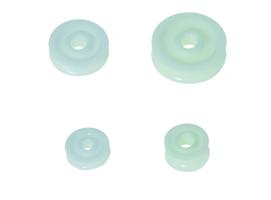 Viadana Roldanas sin Rodamientos Blanca