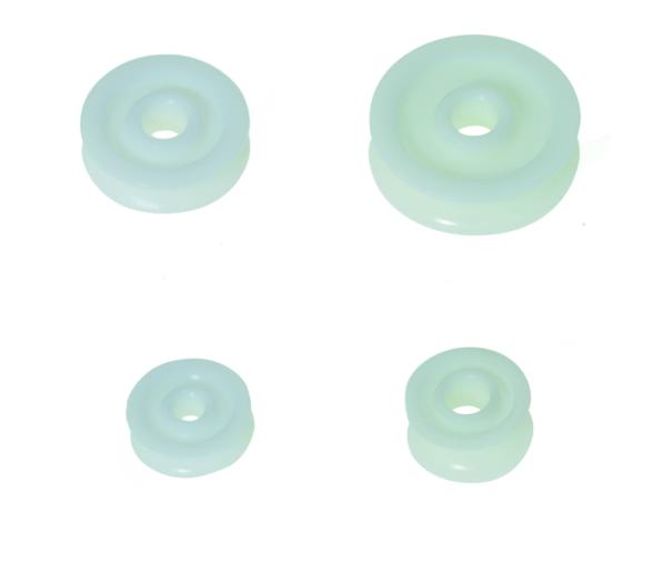 Viadana Roldanas sin Rodamientos Blanca