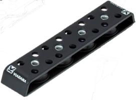 Viadana Caja de Poleas de Reenvio Cuadruple 10mm
